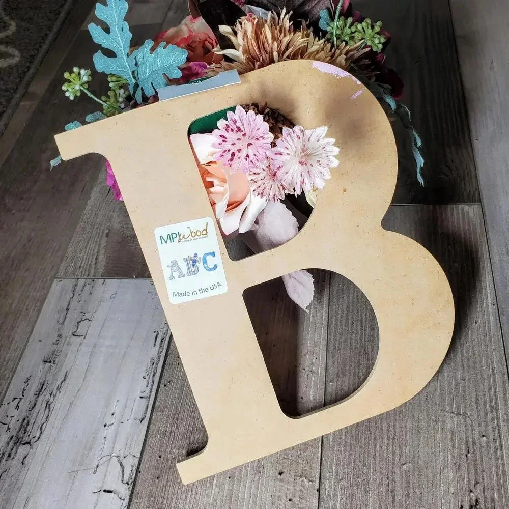 NWT MPI Wood Alphabet Letter 
